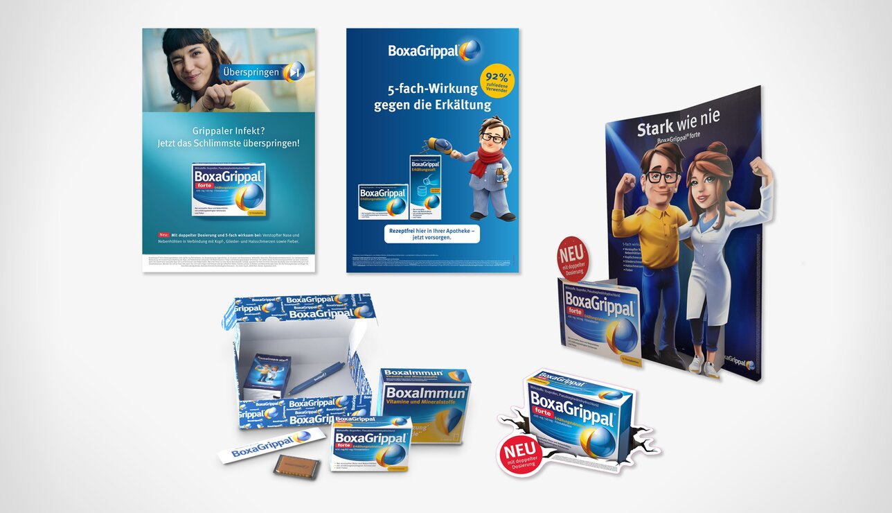 BoxaGrippal® Erkältungsprodukte